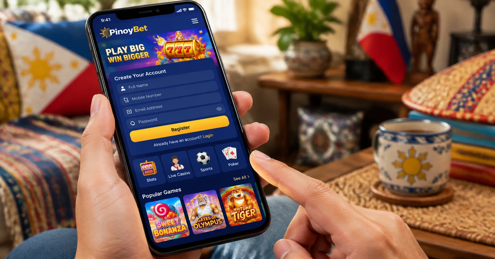 How to 777 Jili Casino Register Philippines Seamlessly - image 2