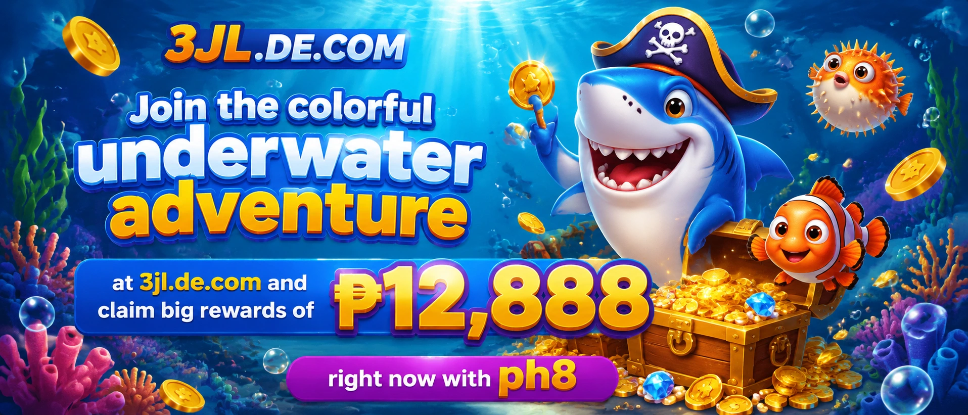 3JL fish game promotional visual